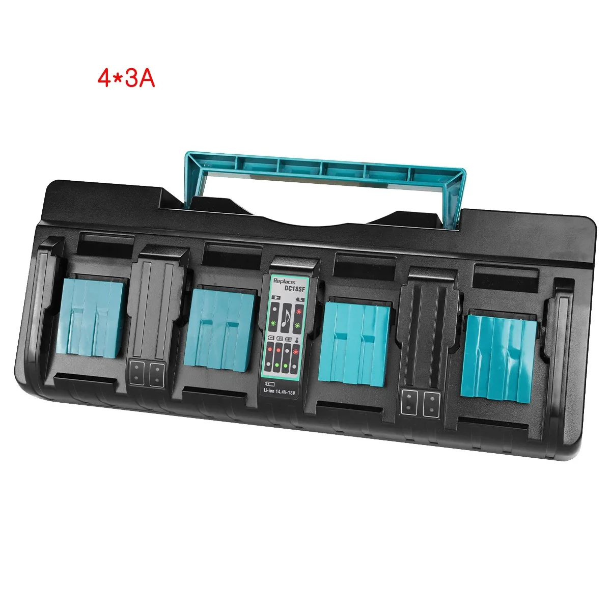Battery Charger Adapter for Makita Li-ion Battery 18V 14.4V BL1860B BL1850B BL1840 BL1830 BL1820 BL1415 BL1440 DC18RC DC18RD