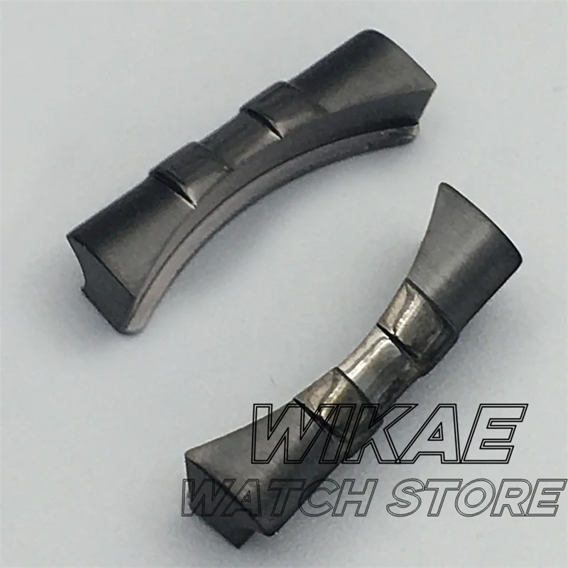 20mm Stainless Steel Curved End Link Watch Bracelet Connector for Jubilee and Oyster Watchbands