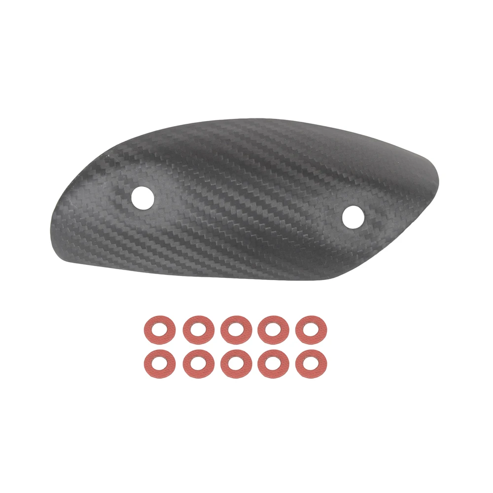 Motorcycle Carbon Fiber Exhaust Cover Heat Shield Collector for DUCATI Diavel 2010 2011 2012 2013 2014 2015