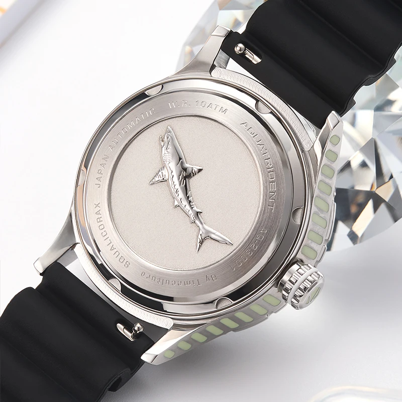 Aquatrident's new 36mm luxury  women's mechanical watch Standard time watch NH38 mechanical waterproof 100 meters super luminous 5