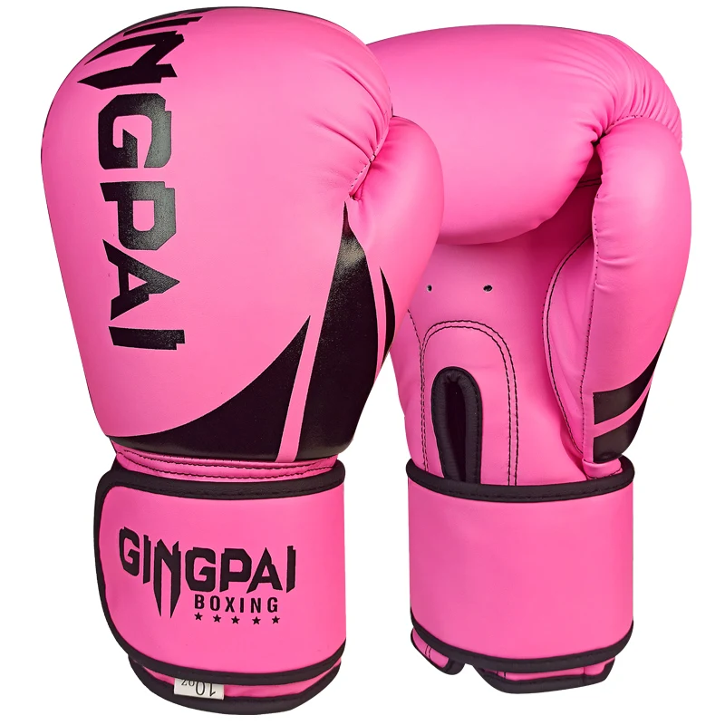 Newest Pink MMA Boxing Gloves Men/Women Sandbag/Taekwondo/Muay Thai/Fight/Boxe De Luva Training Sports Guantes De Boxeo