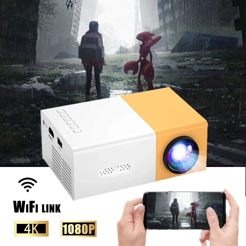 Speaker Home Appliance Roku 8k Projectors Hy320 Mini Projector 4k Mirror Porn Movies Beamer Video Game Consoles Pockets Wifi