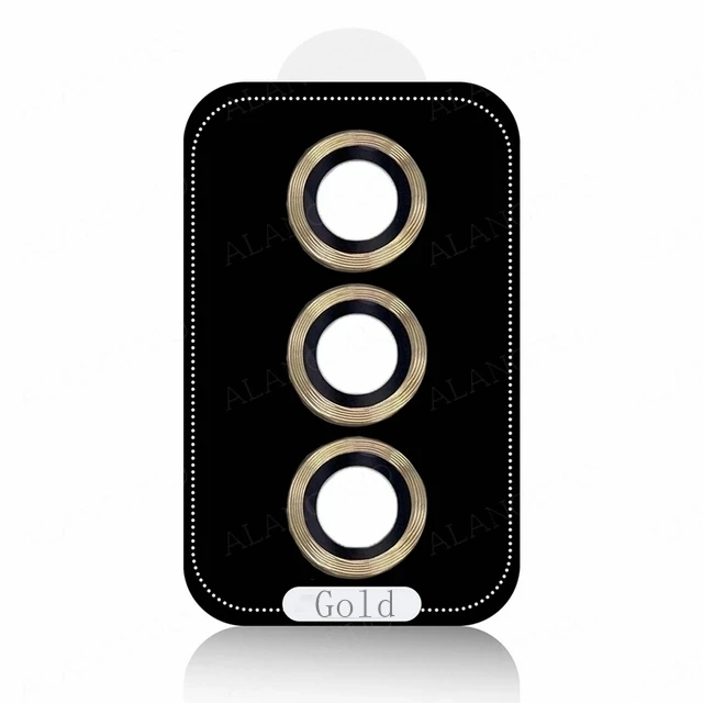 Premium Full Cover Camera Lens Protector with Metal Ring