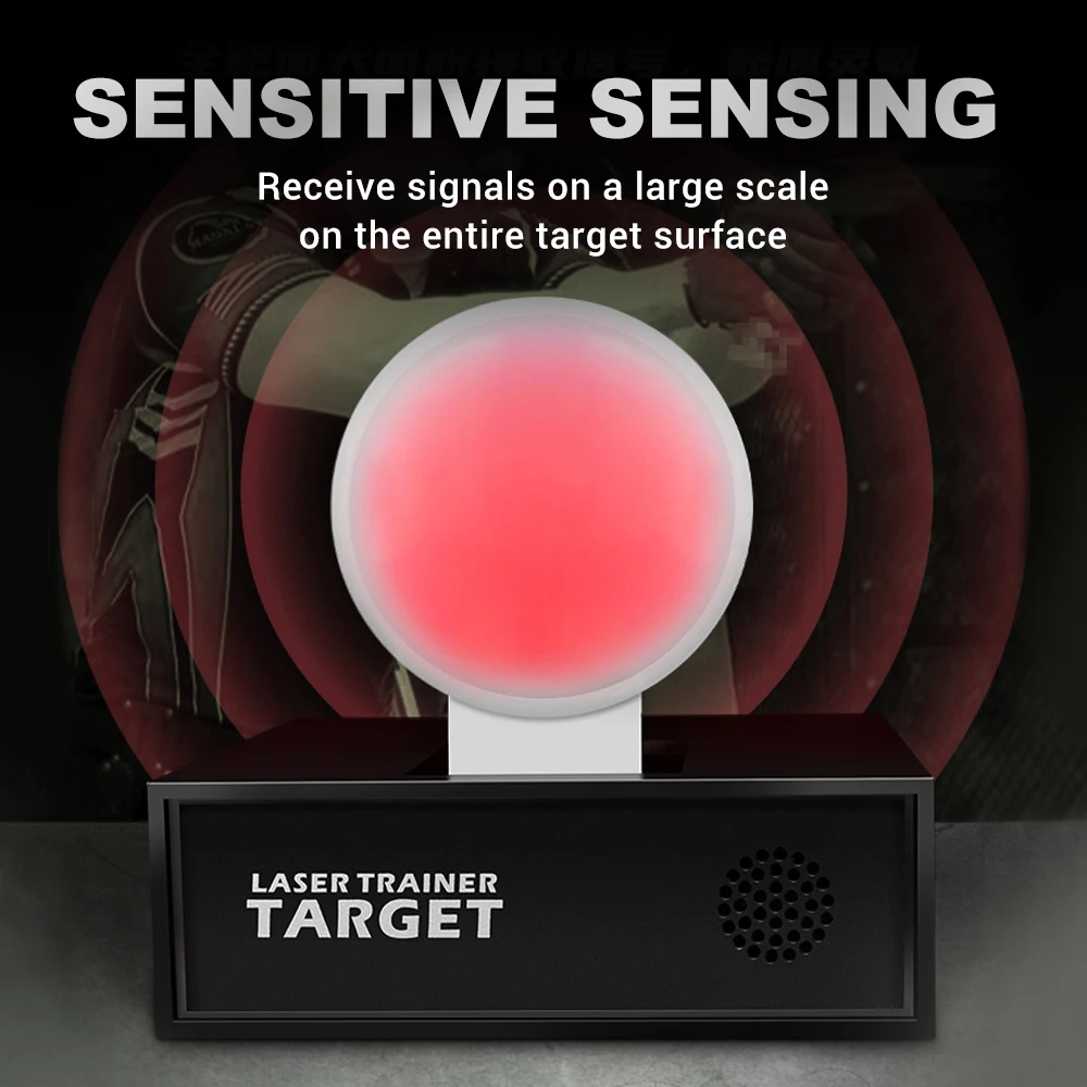 Dry Fire Laser Target Infrared Induction Dry Fire Training System Laser Trainer Reactive Sound and Light Shooting Practice