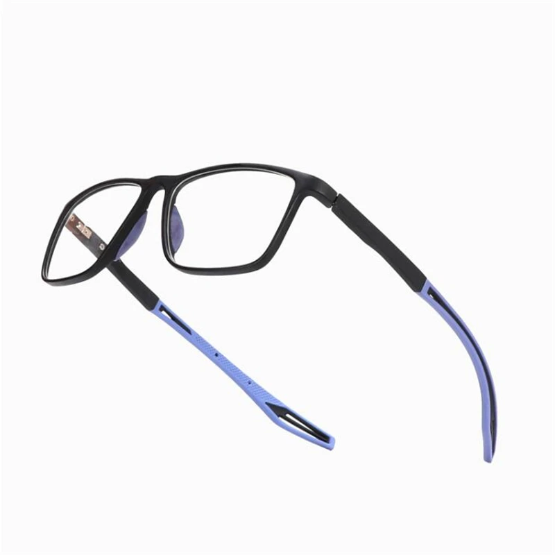 0 -0.5 -0.75 To -6.0 TR90 Sport Photochromic Square Prescription Eyeglasses With Cylinder Reading Glasses 0 +0.25 +0.5 To +6.0 6