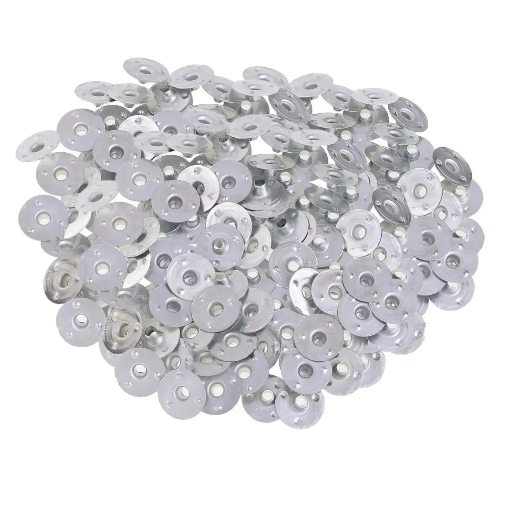 Candle Wick Holders Candle Making Supplies 500 Pieces Candle Wick Metal Sustainer Tabs Holder Handmade DIY Candle Making Accessories Supplies 12.5x3mm