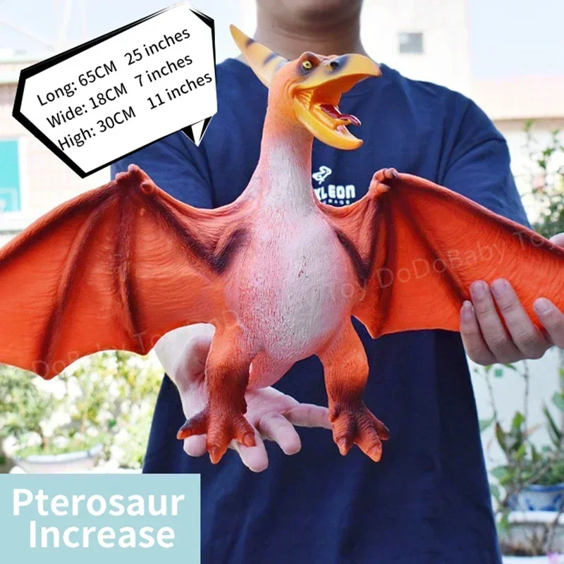 Super Big Soft Dinosaur Toys Tyrannosaurus Rex Modello Brachiosaurus Jurass Burattini Squalo Dinosauro Parco Mondi Giocattolo per Ragazzi Bambini - immagine 5