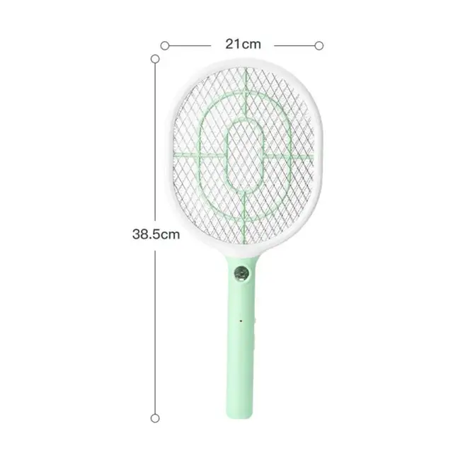 Xiaomi 2 Az 1 -Ben Szúnyog Ütő Usb Újratölthető Légy Zapper Swatter Lámpa Csábító Csapda Nyári Éjszakai Baba Alvás Védőeszközök - Image 6