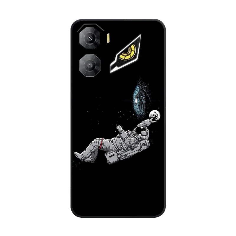 Shockproof Silicone Back Cover with Camera Protection