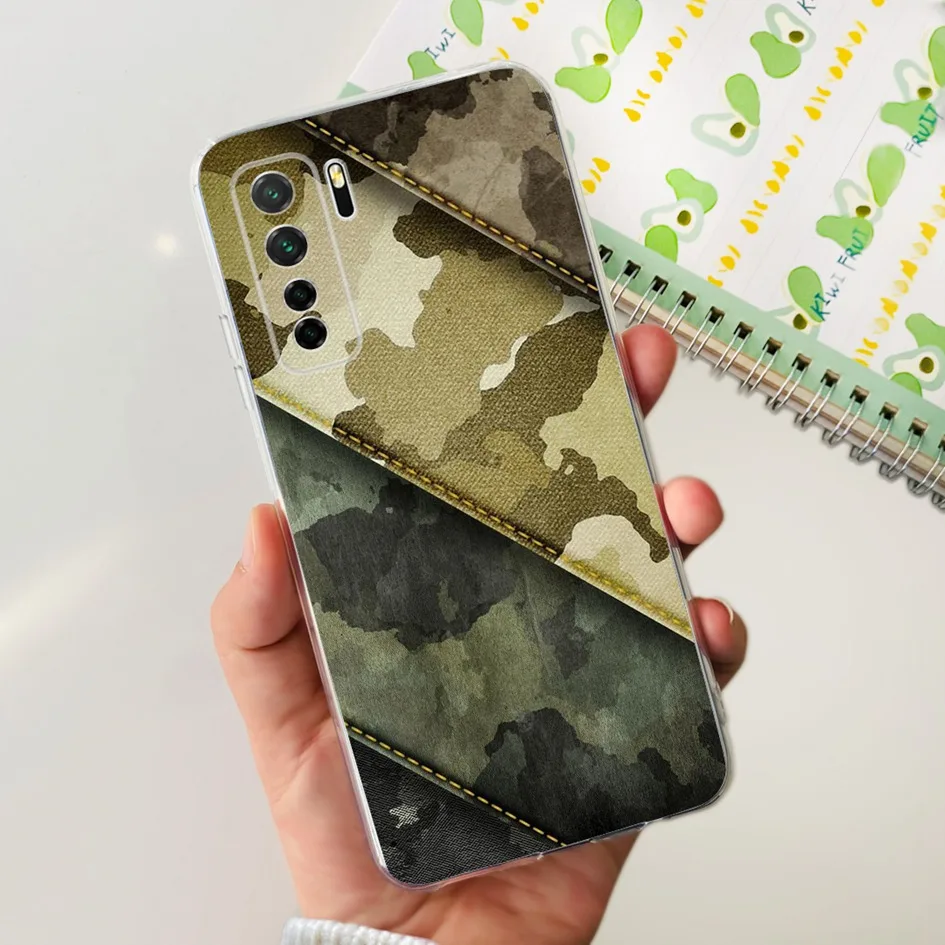Clear Fashion Pattern Soft Silicone Case