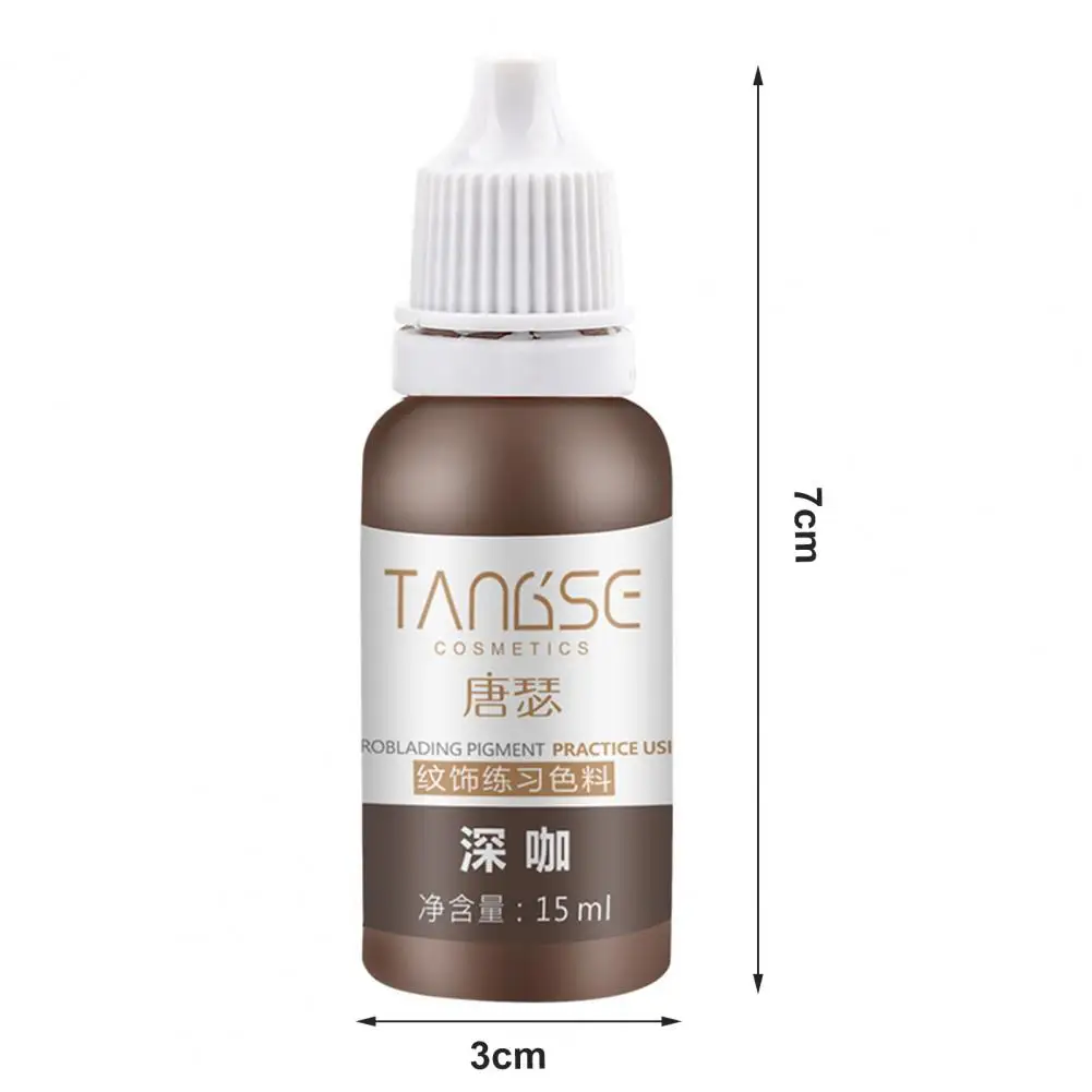 15g Tattoo Liquid Long Lasting Excellent Saturation Mini Colored Permanent Tattoo Pigment for Women