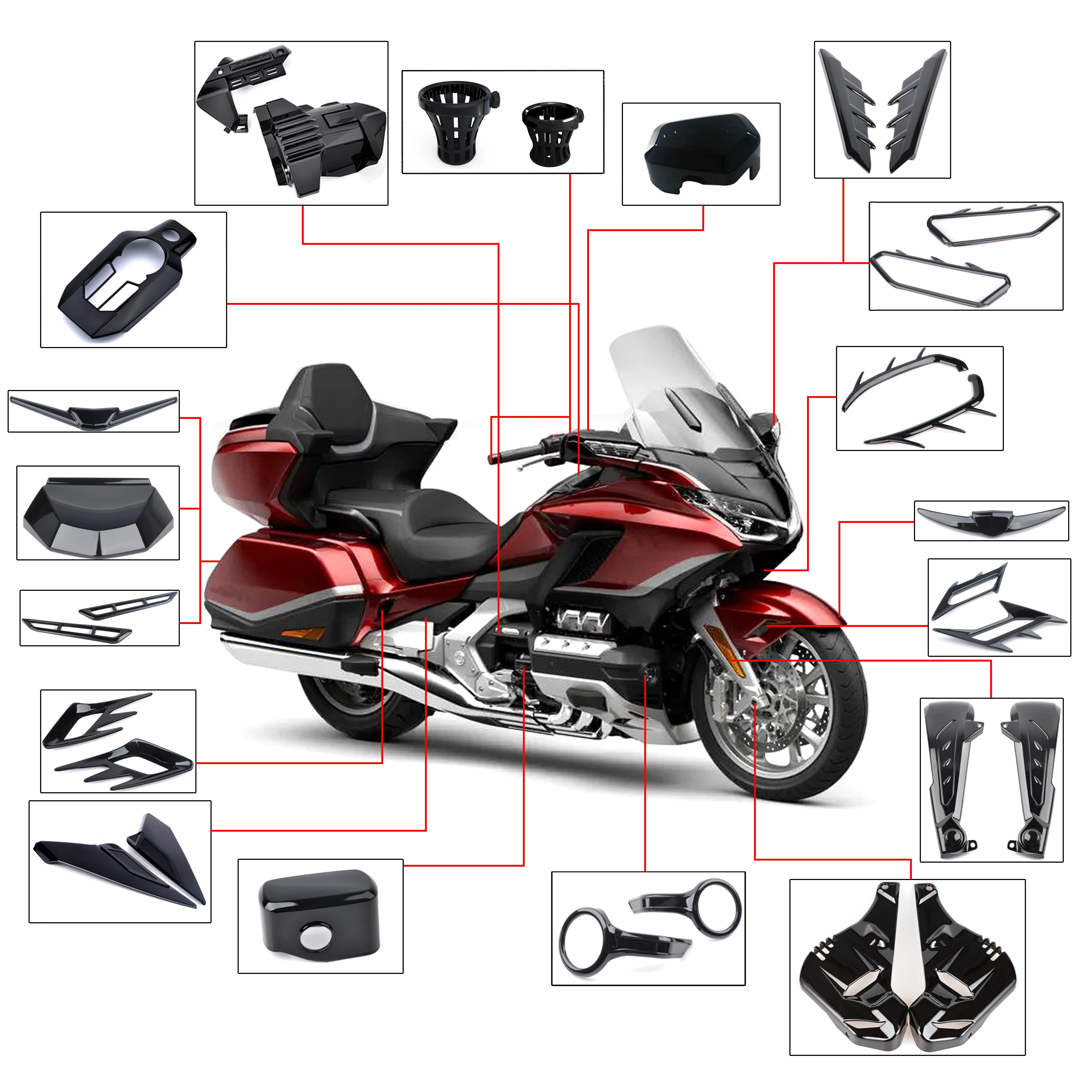 Goldwing Dct Goldwing Accessori Accessori Honda Goldwing 2018