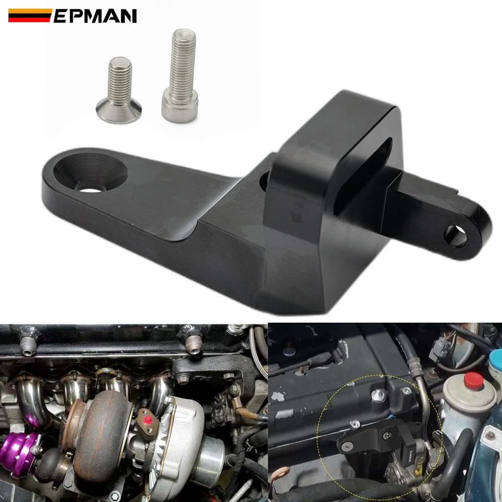 Epman Anodized Engine Upper Power Steering Bracket For Honda Civic 1992