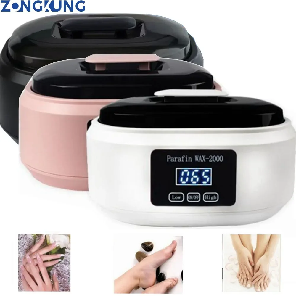 ZONGKUNG 파라핀 왁스 기계 목욕 키트, 손 및 발용 왁스 멜트, 파라핀 ..