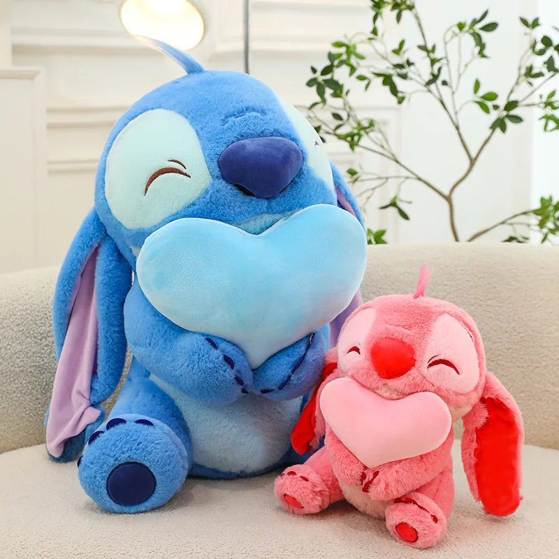 thumbnail image 1 of 2024 NUEVO Nuevo Disney Animation Lindo Abrazo Stitch Peluche Juguete Abrazo Flor Stitch Muñeca Almohada Para Novia E Hijo Regalo De Temporada De Graduación, 1 of 4