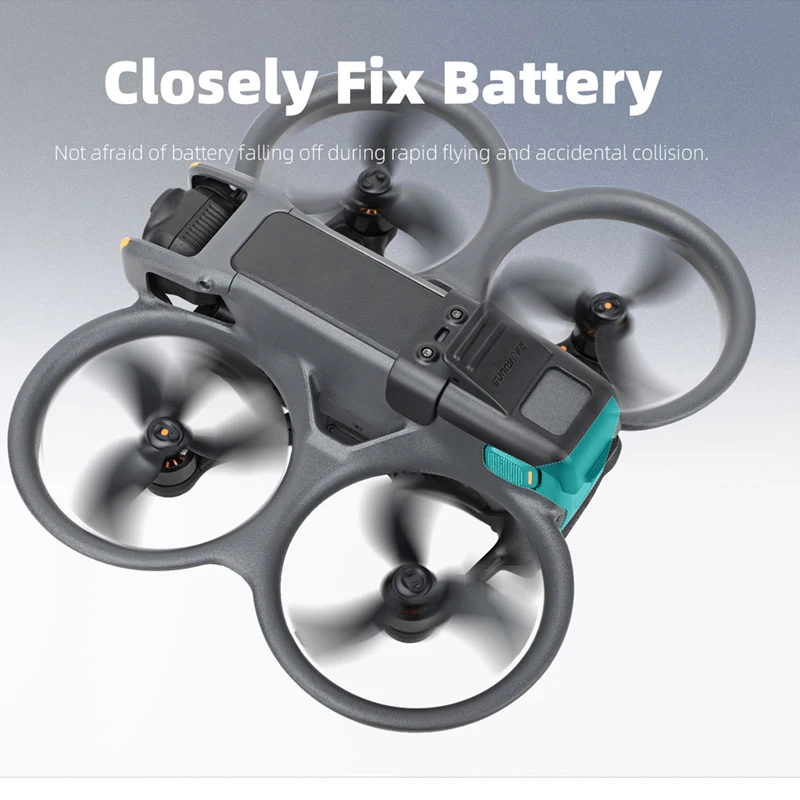 배터리 바디 분리 방지 버클 프로펠러 비행 보호 DJI Avata 2 Drone 액세서리 용 고정 클립 방지 흘리기