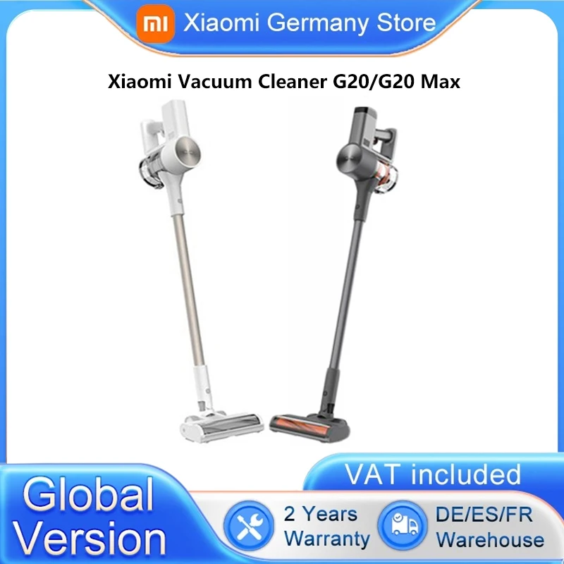Global Version Xiaomi Vacuum Cleaner G20/G20 Max150AW Suction LED
