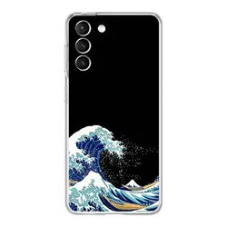 Fashionable Phone Case Featuring The Great Wave of Kanagawa Design - Samsung S20 FE (B9)