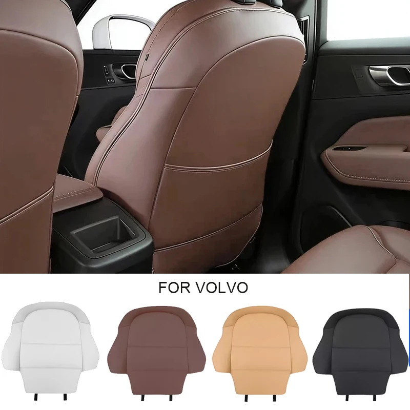 Accesorios para Automóviles Volvo XC60 S90 XC90 S60 V60 V90 EX40 C40 XC40, Cojín Antipatadas Trasero, Protección Completa para el Respaldo del Asiento, Modificación Completa