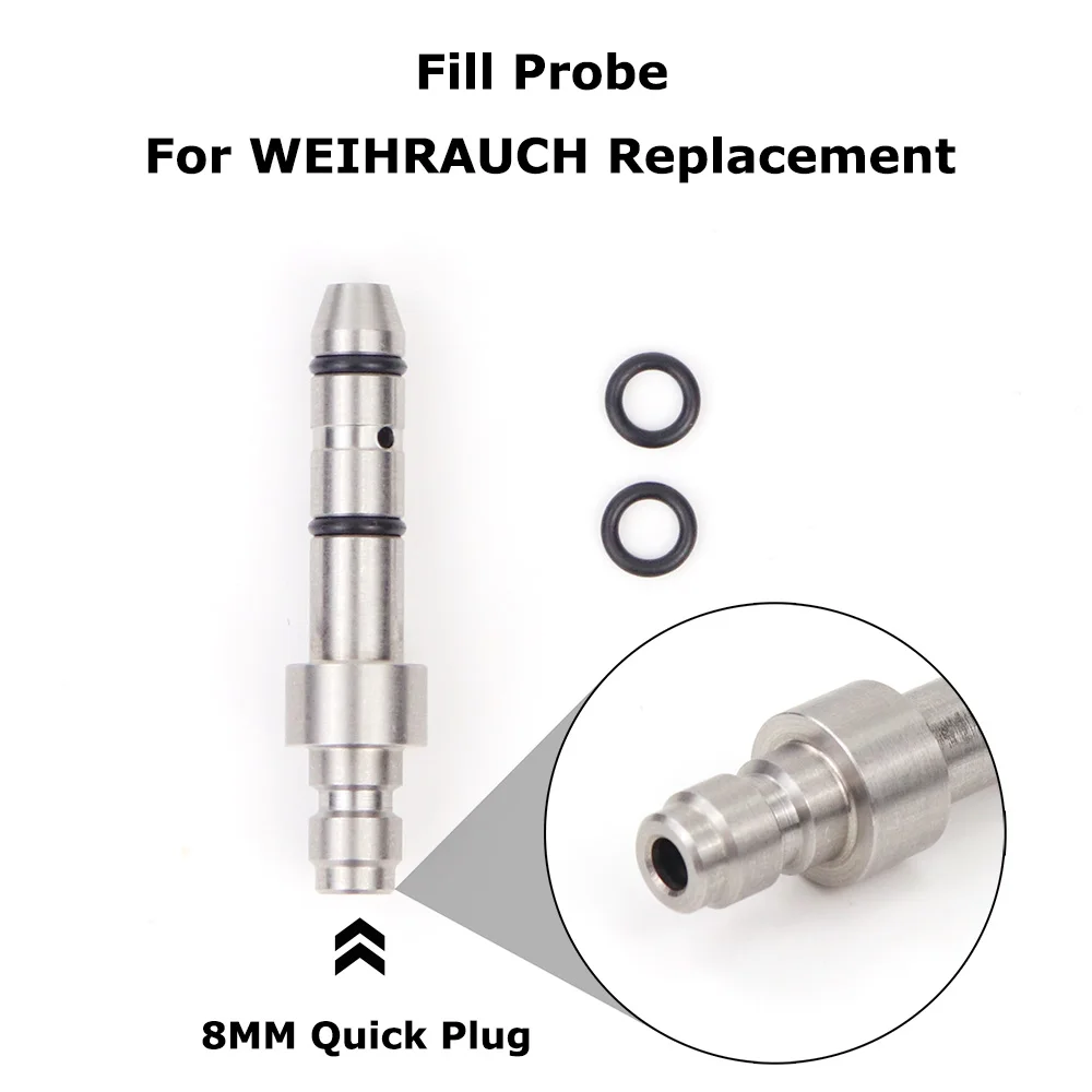 Quick Fill Probe Air Filling Charging Adapter For WEIHRAUCH HW100 HW101, HW110, HW44 Replacement quick foster fitting fill probe filling charging adapter for pcp bsa version straight stem