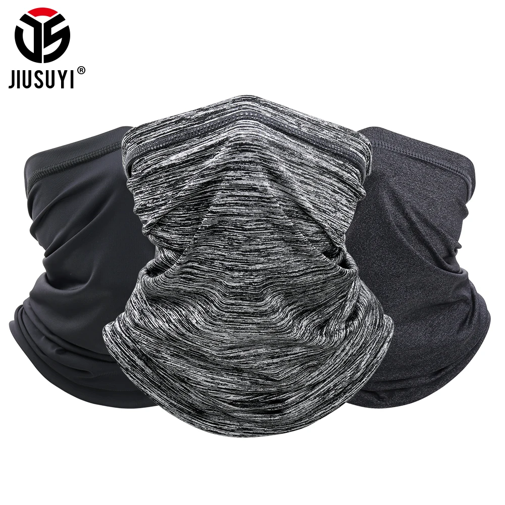 Summer Breathable Bandana Neck Gaiter Scarf for Outdoor Sports Men Women
