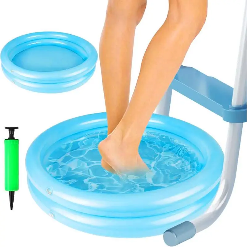 Home Portable Flodable Pool Footbath Foldable Outdoor Inflatable Foot Bath Bucket Multi-functional Children Foot Bath Basin