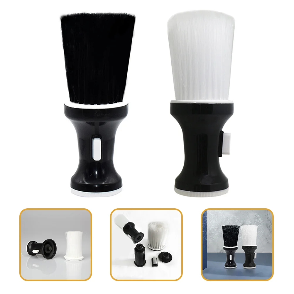 

Body Powder Brush Barber Supplies for Hair Salon Neck Duster Cutting Accessories Cleaning