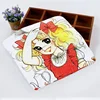 Custom Candy Candy Cartoon Girl Face Towel Small Hand Towels Kitchen Towel Hotel Restaurant Cleaning Towel Microfiber Fabric 1