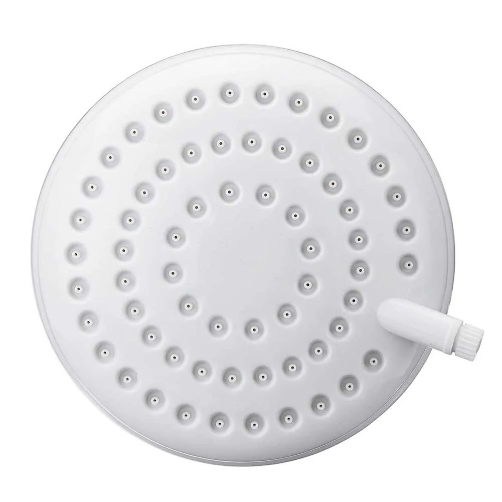 Electric Shower Head Temperature Control High Power Tankless Water Saving With Hose Bracket Safe Accessories Instant Hot Round
