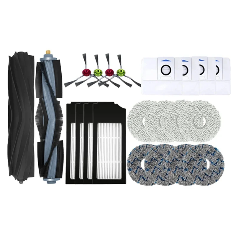 

For Ecovacs Deebot T10 / X1 OMNI / TURBO Robot Vacuum Cleaner Parts Accessories Main Side Brush Hepa Filter Mop Cloth Dust Bag