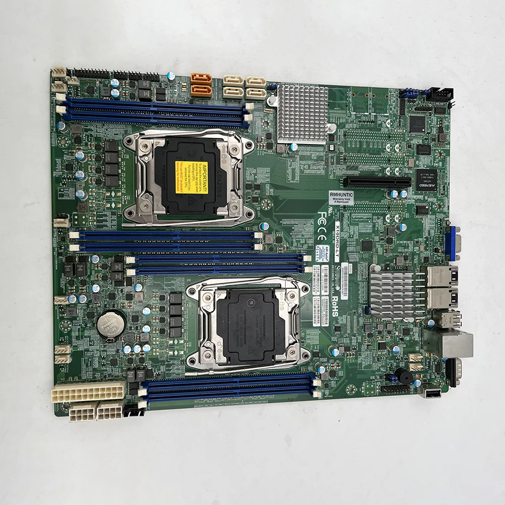 Server Motherboard For Supermicro X10DRD-LT X540 X99 C612 Support E5-26XX V3 V4X High Quality 5 Server Motherboard For Supermicro X10DRD-LT X540 X99 C612 Support E5-26XX V3 V4X High Quality - Image 3