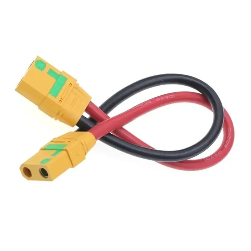 YSS-XT90-XT90-S 안티 스파크 연장 케이블 1PCS 암-암 10AWG 50Cm 실리콘 RC 리포 배터리 ESC 드론용