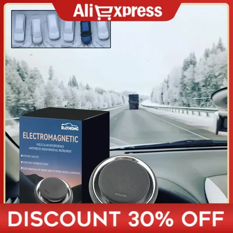 

Portable Vehicle Microwave Deicing Instrument Electromagnetic Snow Removal Device Solid Aromatherapy Car Diffusers Car Supplies