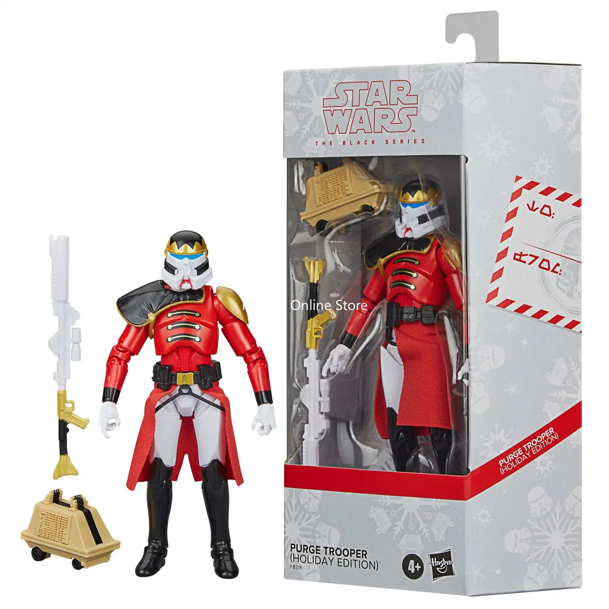 

Коллекционные экшн-фигурки Hasbro Звездные войны из черной серии «Судный солдат» (праздничное издание), 15 см, 4 года и старше, F8315