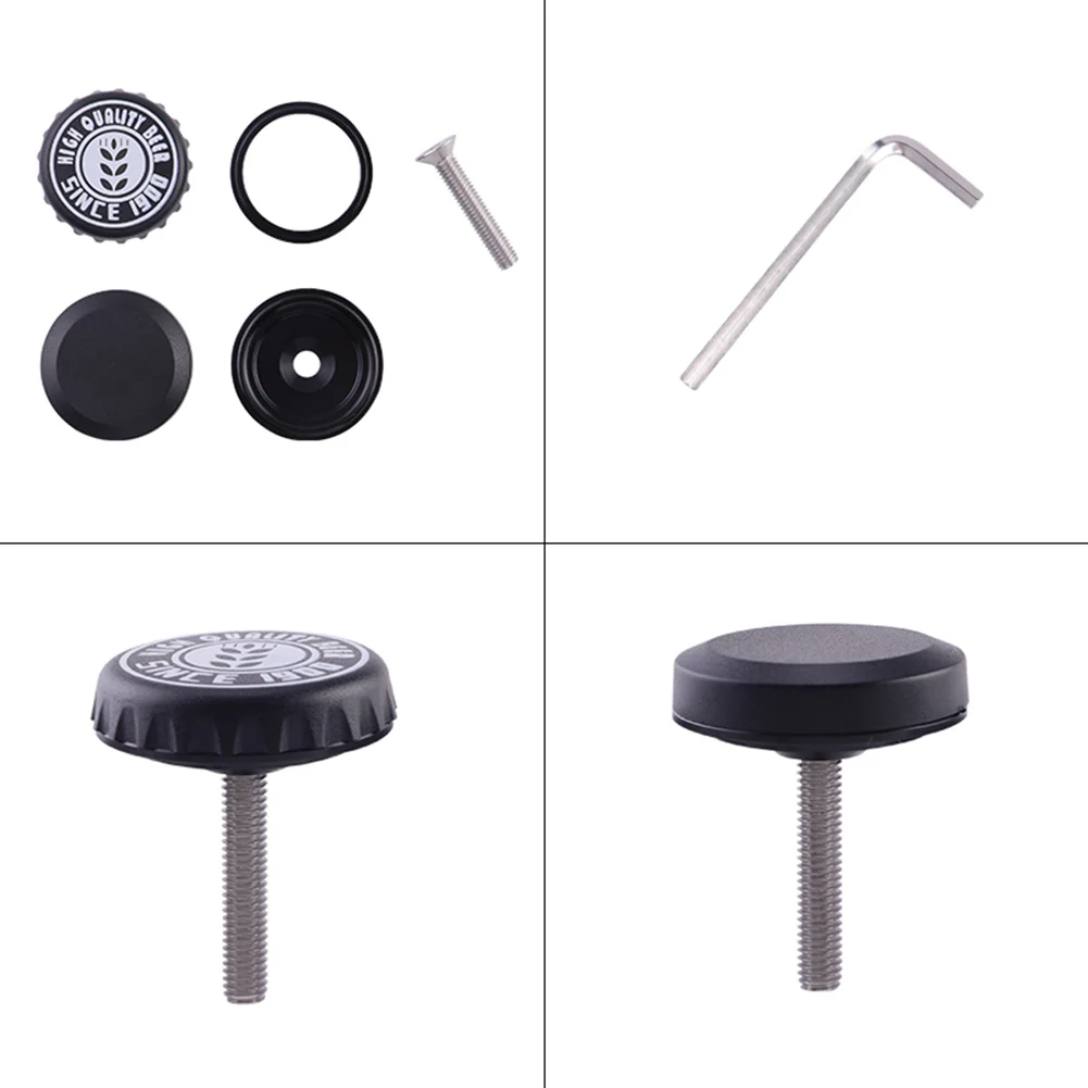 Tracker Mount Holder Anti-Theft Bike Headset Cap Cover Waterproof Protective Case Accessories for Airtag Storage