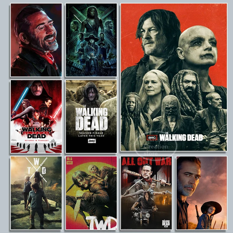 The Walking Dead Season 11 Tv Show Art Silk Poster Print 24x36inch -  AliExpress