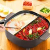 Nepal Hotpot Kookpot 5L Multifunctionele Huishoudelijke Dubbele Smaak Multifunctionele Elektrische Non-Stick Kookplaat Cookers 1