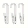 Large Laundry Hook,  Multipurpose Clothes Clip Hook, Plastic Strong Clothes Hanger, S-shape Hook For Clothing Drying Rack 4