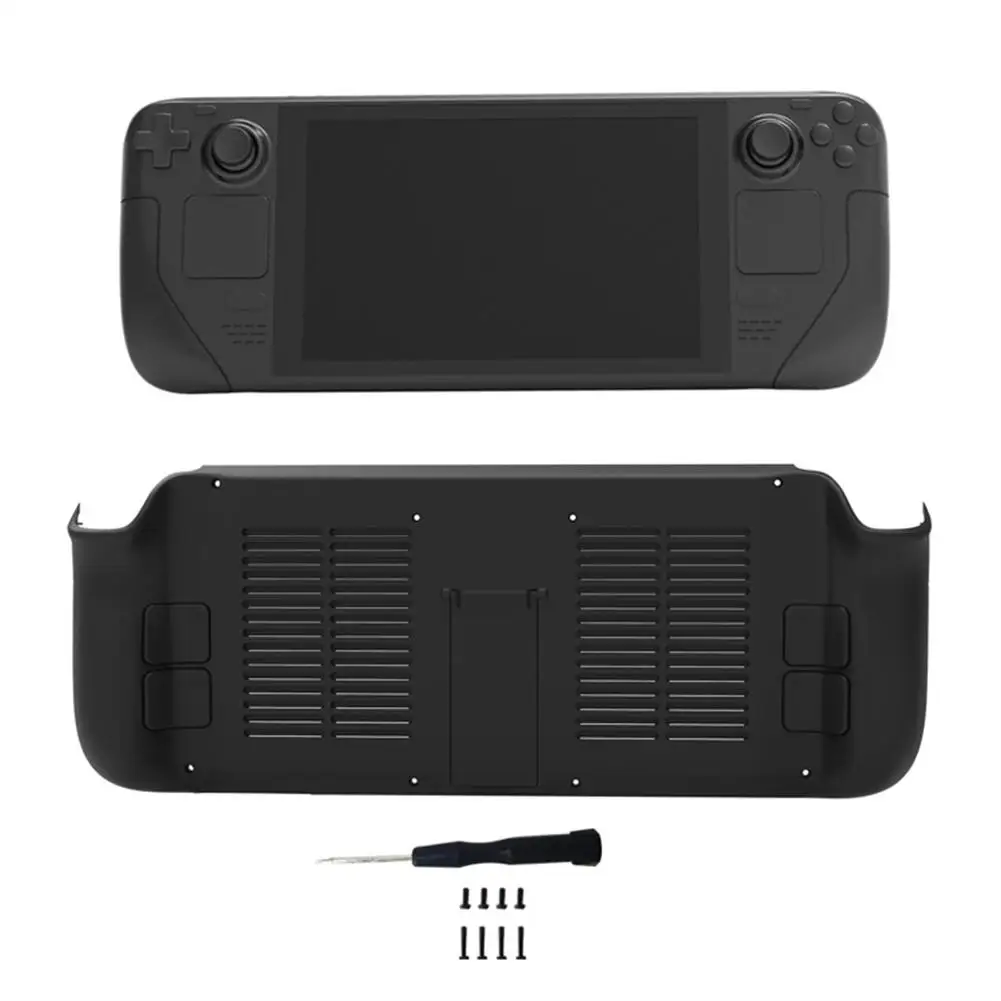 1 Pcs Game Console Protective Case With Bracket Compatible For Steam Deck Console Cooling Back Shell Game Accessories Wholesale