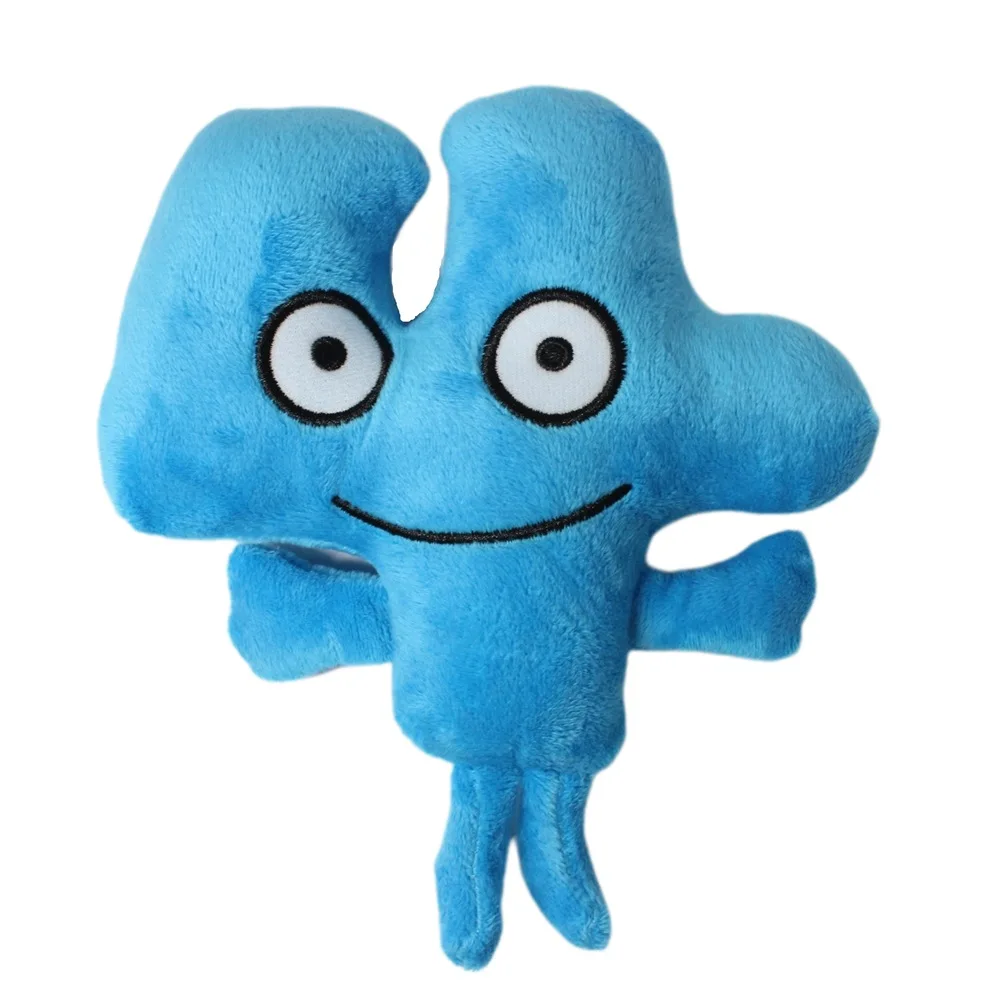 thumbnail image 1 of 30 Style One Two Four X Six Battle For Dream Island Plush Toy Clock Button Waffle Ball Electric fan Plushie Pillow Doll Kid Gift, 1 of 5