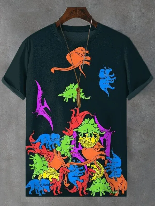 Casual Short Sleeve T Shirt for Men