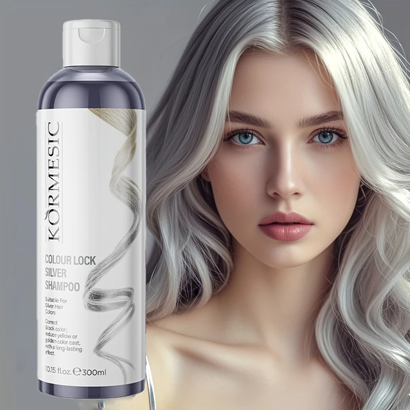 Silver Color Protection Shampoo - Enhances Shine and Preserves Vibrancy