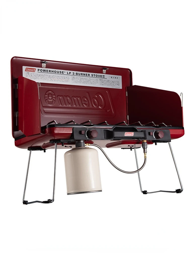 Coleman Powerhouse LP 2-Burner Stove　II Coleman Powerhouse LP Two Burner Stove 2 Green Outdoor