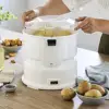 Automatic Rotating Fruit and Vegetable Peeler Electric Potato Peeler Vegetable Dehydrator Suitable for Home Kitchen Restaurant 2