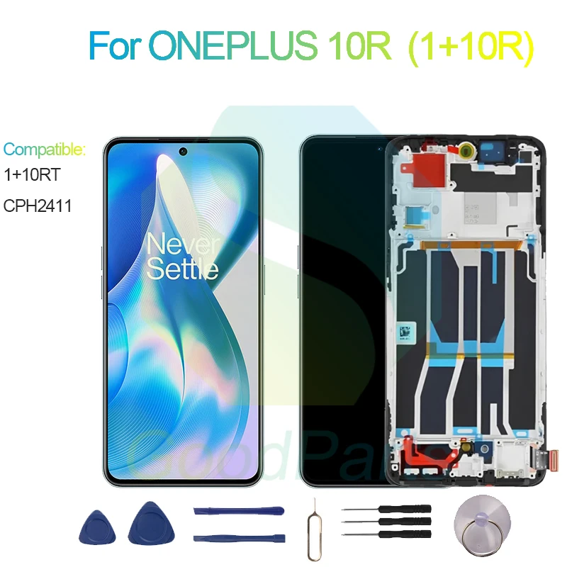 

Сменный сенсорный ЖК-экран 2400*1080 CPH2411 1 + 10R для ONEPLUS 10R