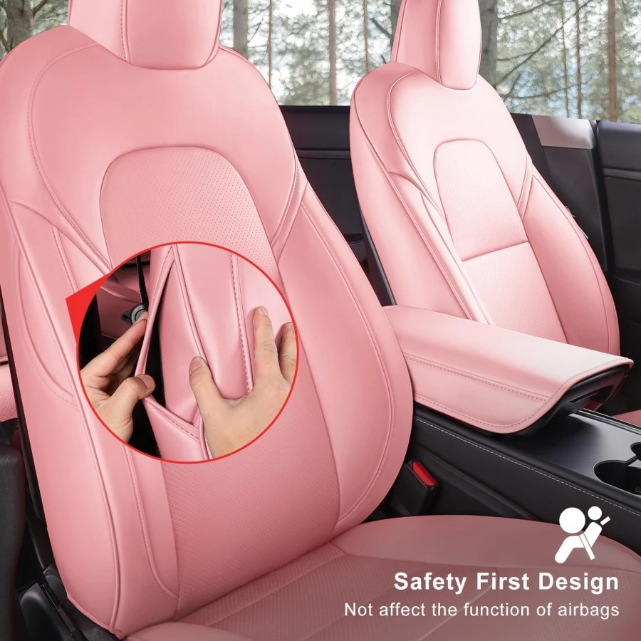 Funda Asiento Tesla Model 3 2024 - Seda Hielo, Antideslizante Y Transpirable