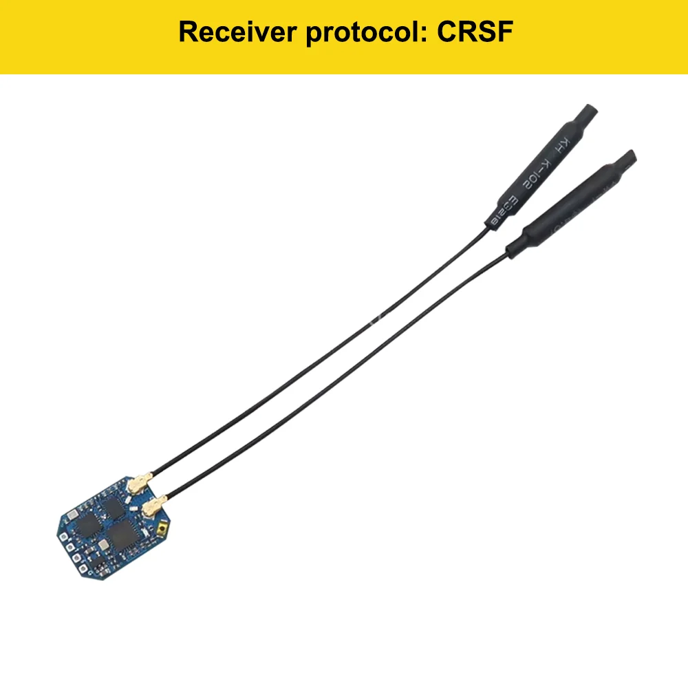 Récepteur ELRS 2.4GHz R24-D ExpressLRS Diversité Antennes IPEX