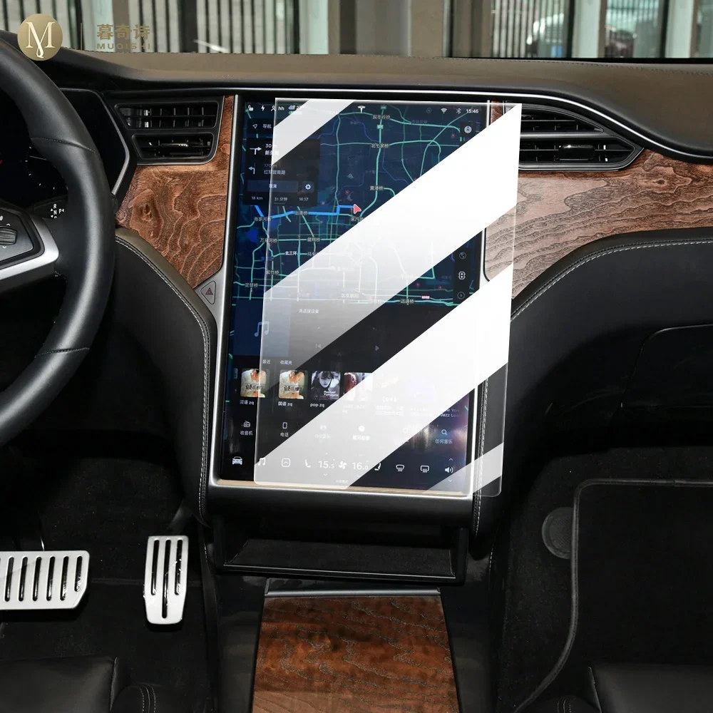 

Для Tesla model X/S 2019-2022 Автомобильная GPS-навигационная пленка, ЖК-экран, фотопленка с защитой от царапин, установка для интерьера
