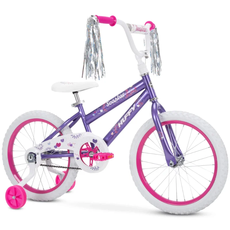 

Huffy 18 in. Sea Star Girl Bike, Metallic Purple