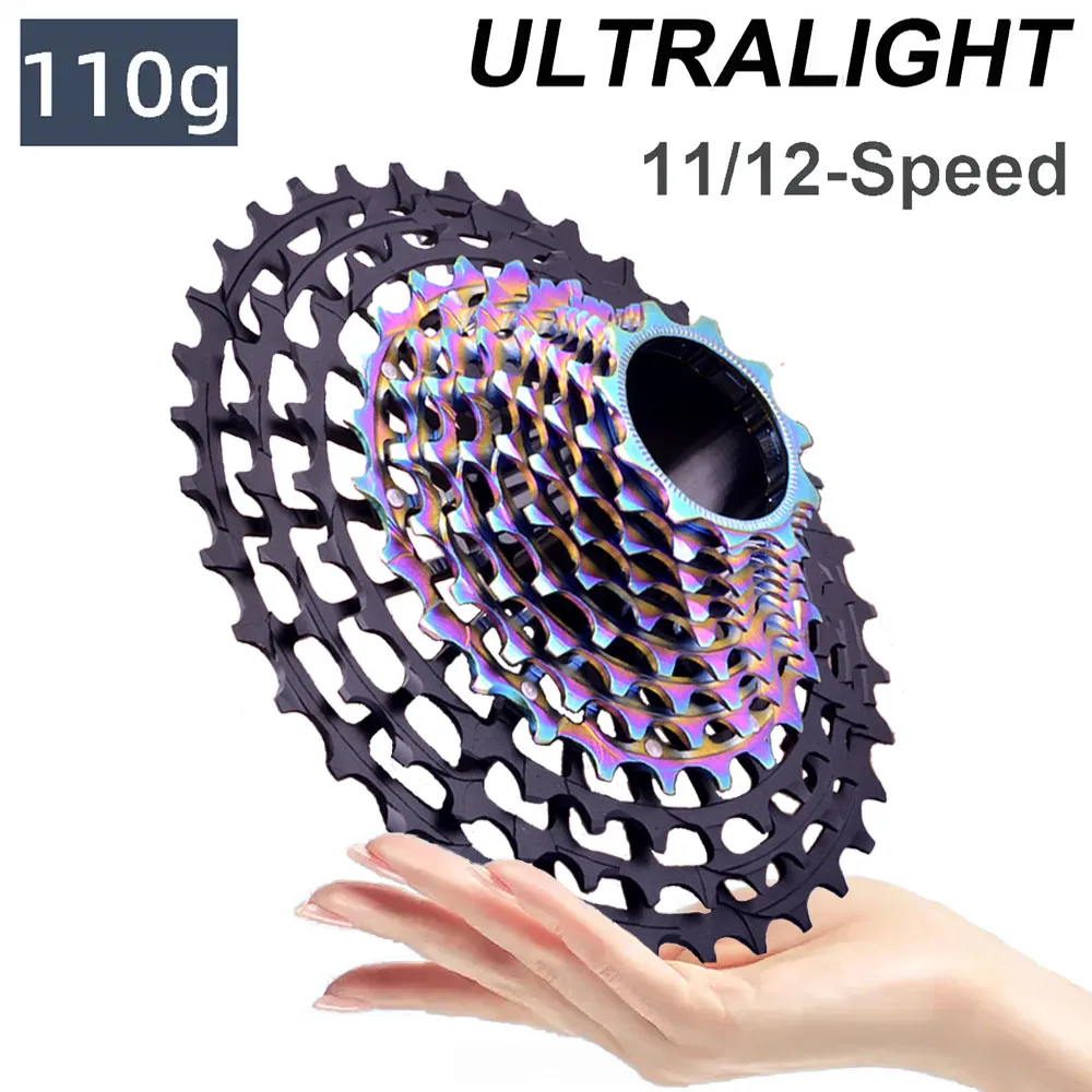 Ultralight Road Bike cassette 11 12 speed 36t 34T 32T 30t 28T CNC Hollow HG Freewheel Sprocket 11v 12v Speed Bicycle Chain Wheel